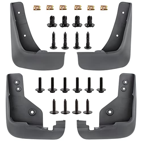 Boxi مجموعة BOXI من 4 واقيات طين أمامية وخلفية تناسب مازدا CX-5 2017 2018 2019 SUV - Image 1