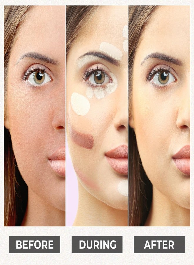 Profusion Cosmetics 10 Shade Corrector Concealer Palette, Achieve Ideal Base with Flawless Complexion Essentials and Ultimate Concealing Power with Natural Finish Corrector Palette - Image 2