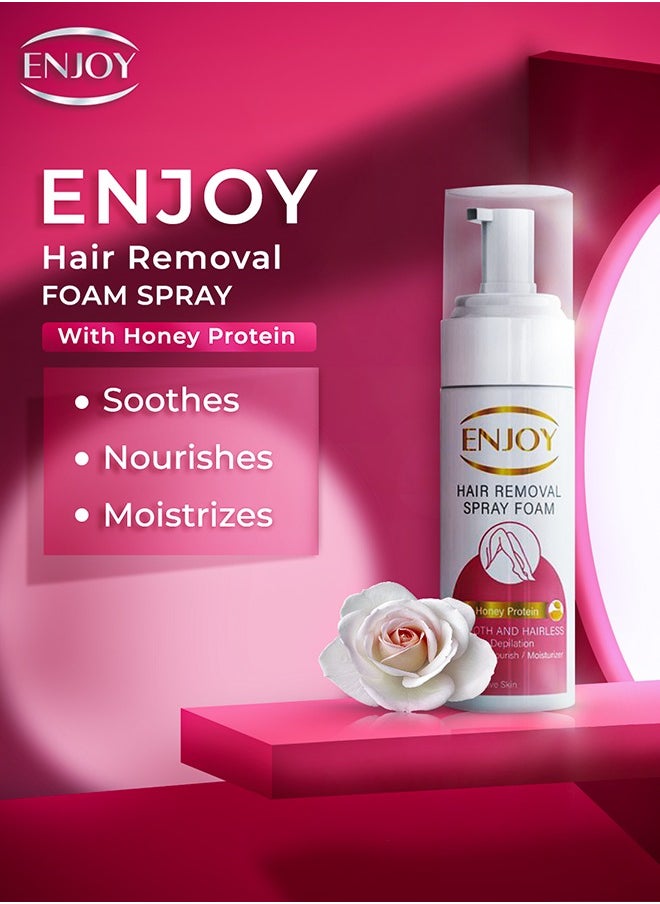 ENJOY "Enjoy Hair Removing Foam – Quick & Gentle Hair Removal for Smooth Skin"  - Image 2