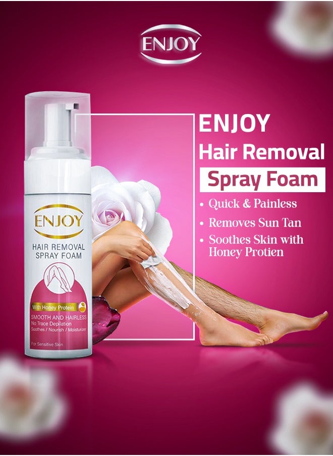 ENJOY "Enjoy Hair Removing Foam – Quick & Gentle Hair Removal for Smooth Skin"  - Image 3
