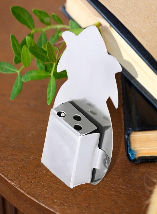 Oblivion Silver Stainless Steel Wall-Mounted Agarbatti Stand (2.5 Inches) - Self-Adhesive Incense Stick Holder for Home, Pooja Room, Temple, Office (Pack of 12) - Image 4