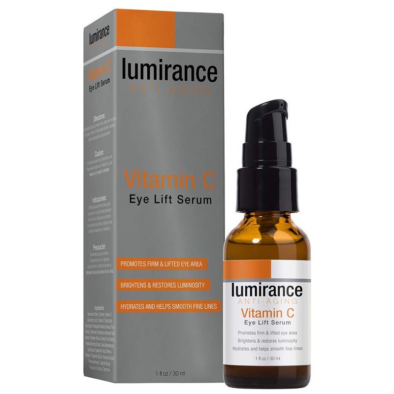 Lumirance سيروم لومييرانس لرفع العين بفيتامين C، يقلل من مظهر التجاعيد وخطوط الضحك، يساعد في شد البشرة والهالات السوداء، 30 مل/1 أونصة سائلة - Image 1