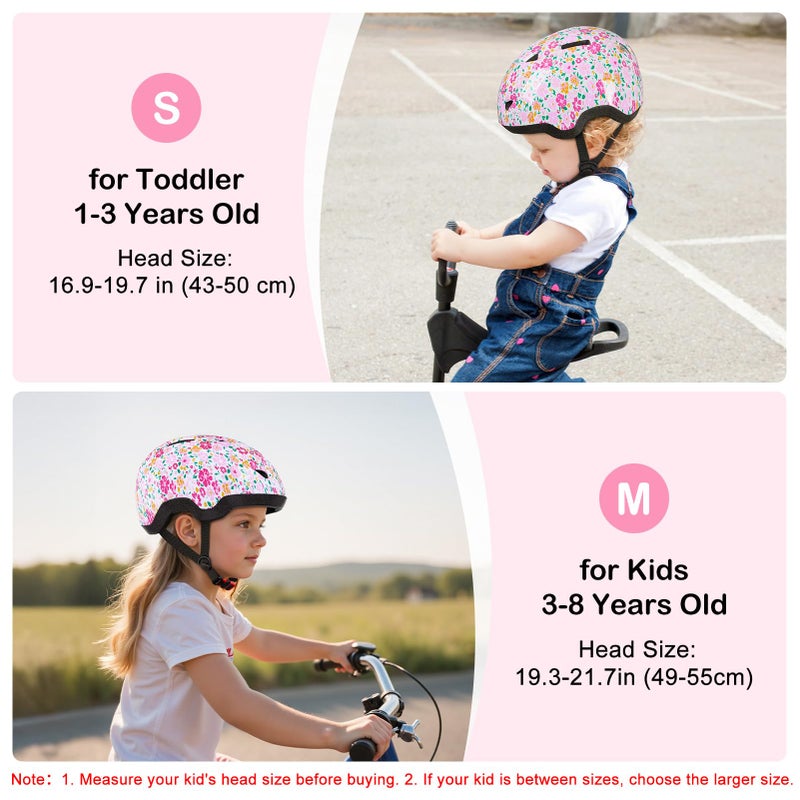 Lemmeko Toddler Helmet, Baby Infant Kids Bike Helmet for Kids Age 1-3/2-4/3-5/5-8 Adjustable Toddler Bike Helmets for Boys Girls for Scooter Skateboard Cycling - Image 2