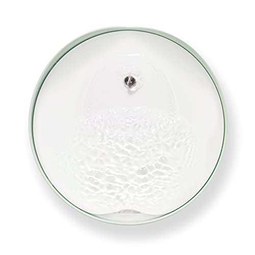 Catit PIXI Drinking Fountain – Cat Water Fountain with Triple Filter and Ergonomic Drinking Options, Green - Image 4