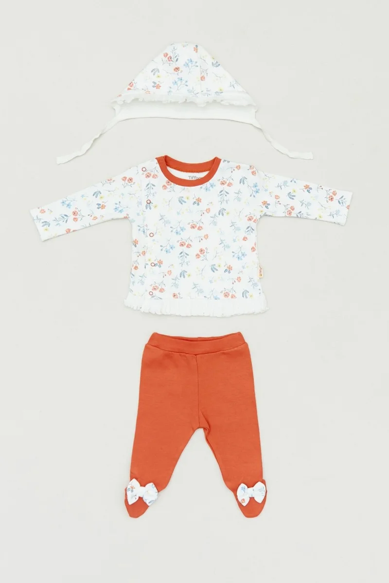 FullaModa Floral 3-Piece Girl's Set