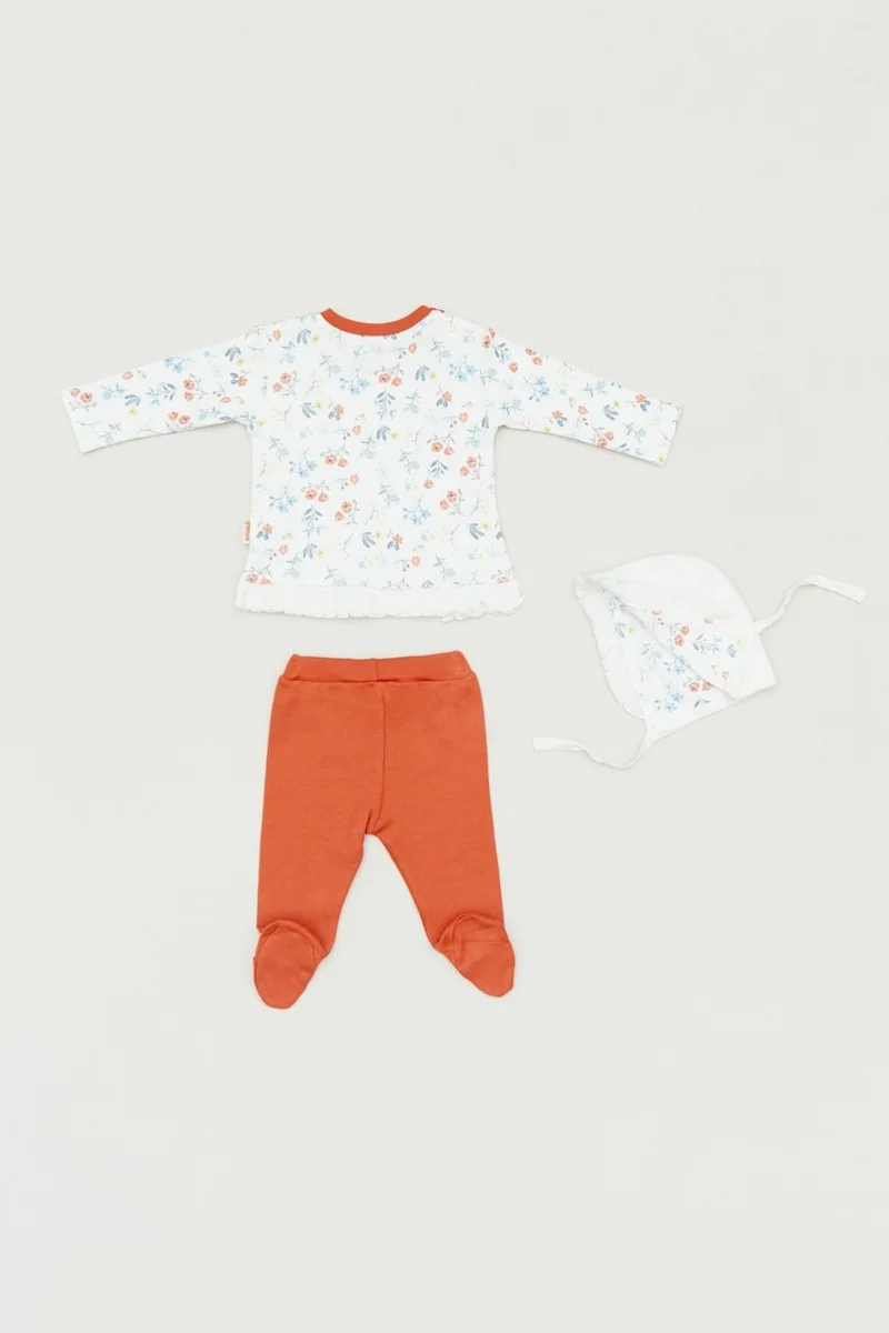 FullaModa Floral 3-Piece Girl's Set