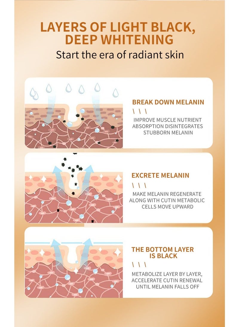 MOOYAM Dark Spot Corrector Cream 60ml for Underarms Neck Knees and Elbows Brightening Treatment Moisturizes Skin and Evens Tone for All Skin Types - Image 5