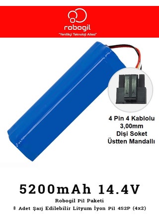 Xiaomi Mijia 1S Compatible Robot Vacuum Cleaner Battery 5200mah Lithium Ion Battery and Battery Pack - pzsku/Z8805ED14015E4FDBF56BZ/45/_/1728052178/c1a8d63e-0142-4dde-af27-73c15bffbec6