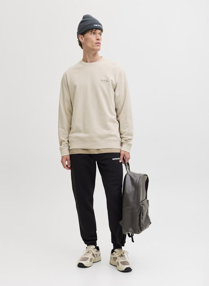 JACK & JONES Graphic Crew Neck Sweatshirt - Image 4