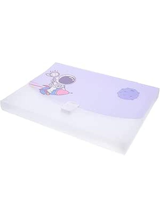 Large Capacity A4 Expandable Accordion File Folder Organizer For Paper Receipt Storage - Image 1