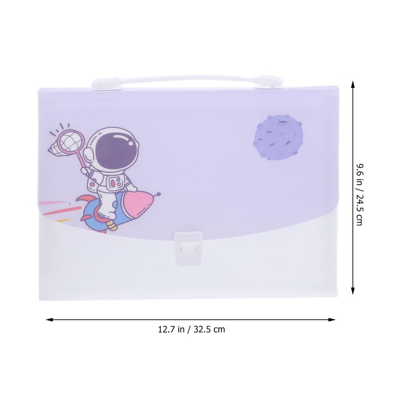 Large Capacity A4 Expandable Accordion File Folder Organizer For Paper Receipt Storage - Image 3