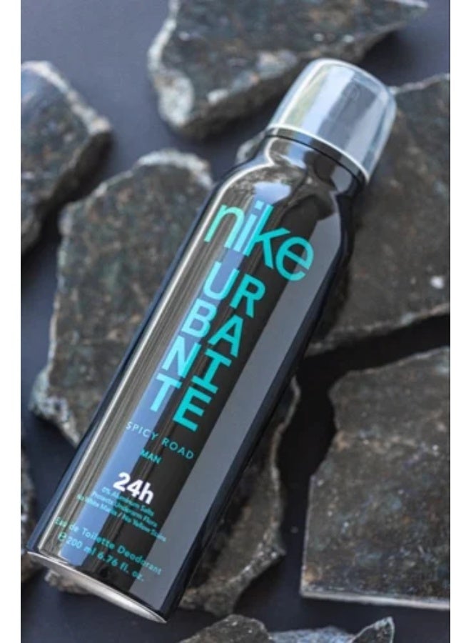 نايكي مزيل عرق نايكي أوربانيت سبايسي رود مان بخاخ يدوم 24 ساعة، ماء تواليت، 200 مل - Image 3