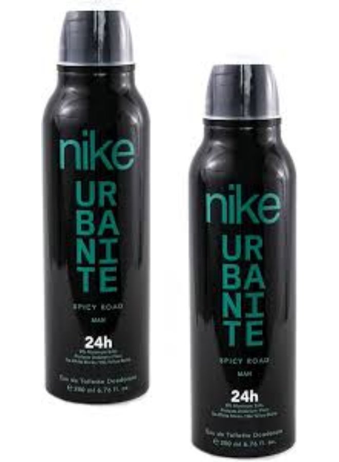 نايكي مزيل عرق نايكي أوربانيت سبايسي رود مان بخاخ يدوم 24 ساعة، ماء تواليت، 200 مل - Image 2