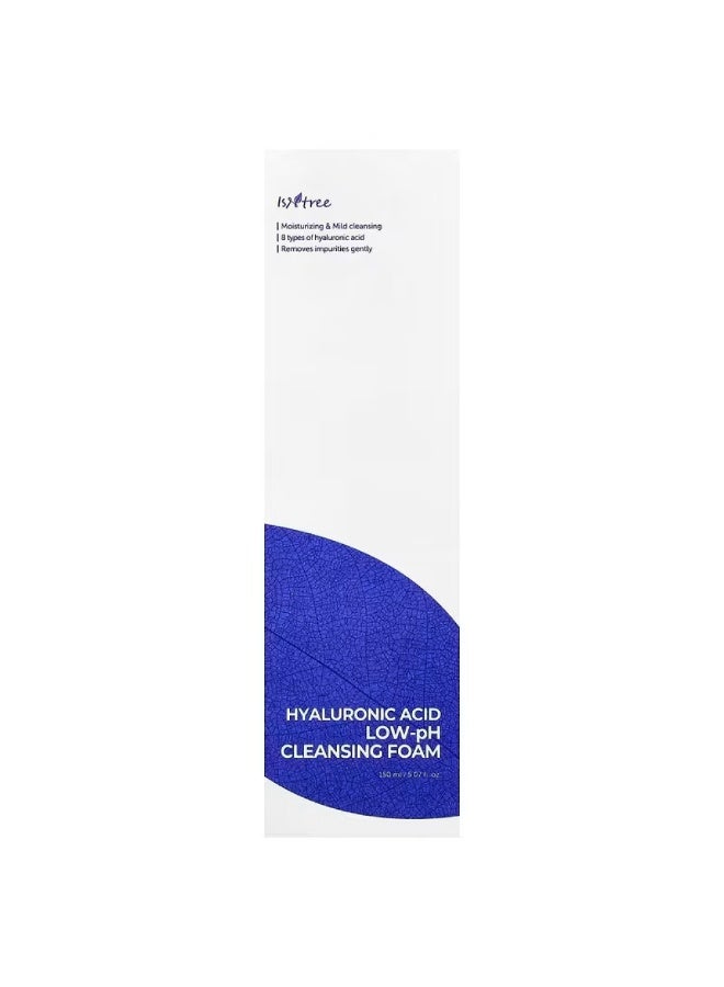 IsNtree Hyaluronic Acid Low-Ph Cleansing Foam - 150 ml - Image 2