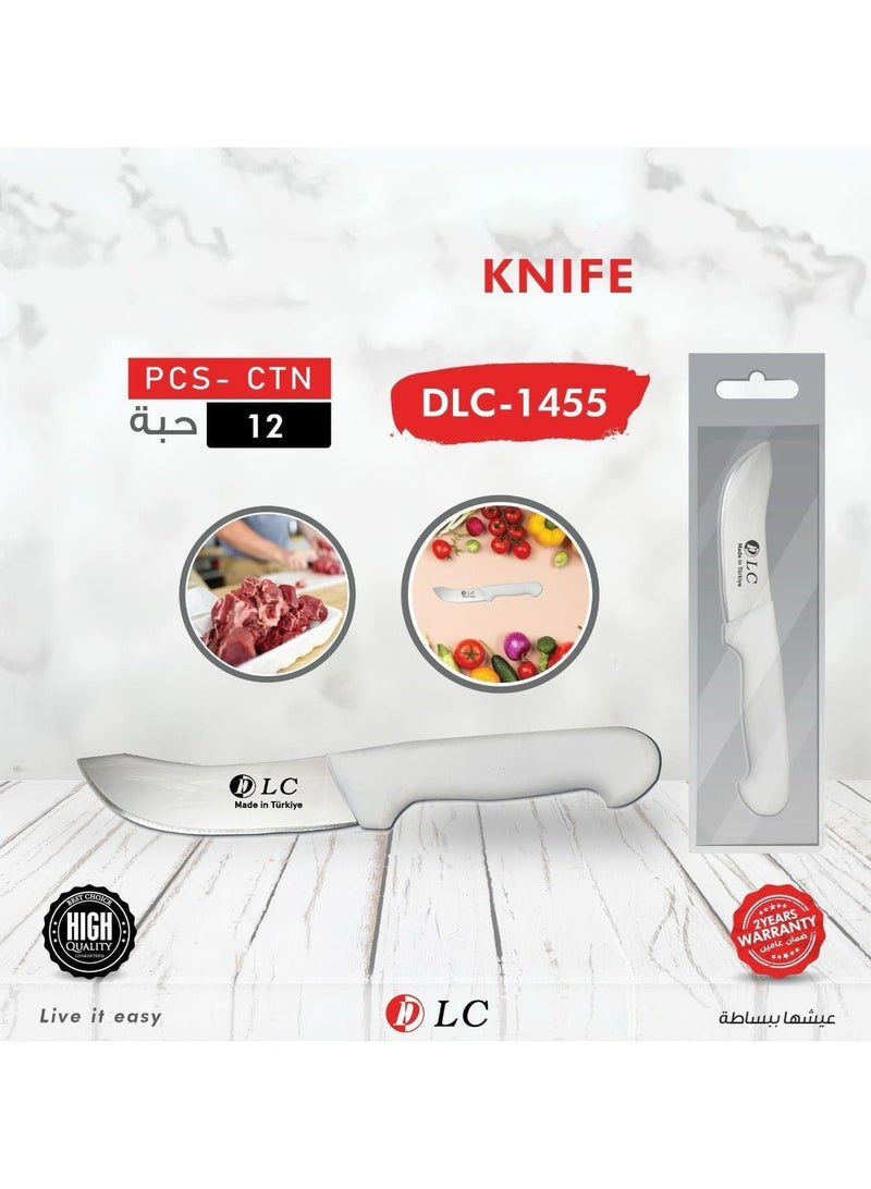 دي إل سي  سكين مطبخ متعددة الاستخدام بشفرة من الستانلس ستيل