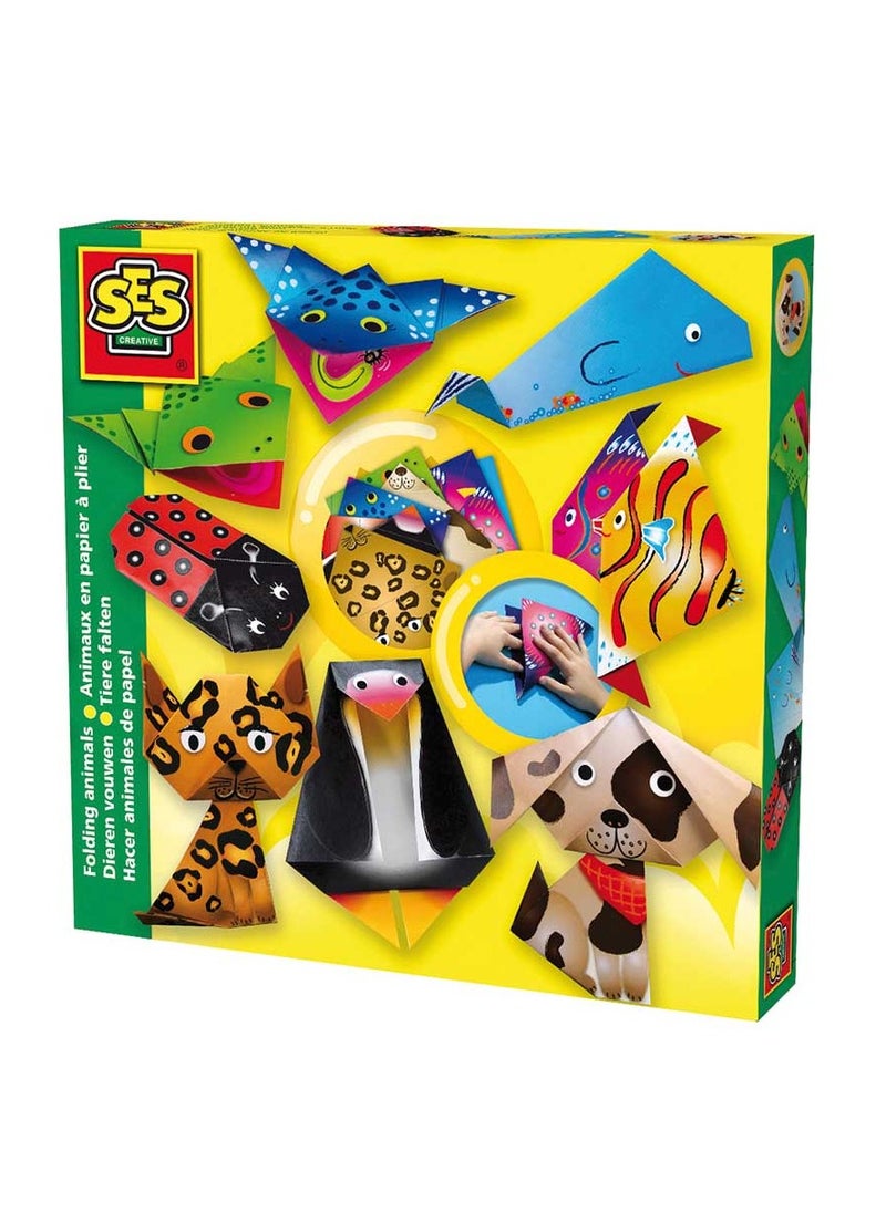 SES Creative SES Creative -  Folding Paper Animals Kit  - Image 1
