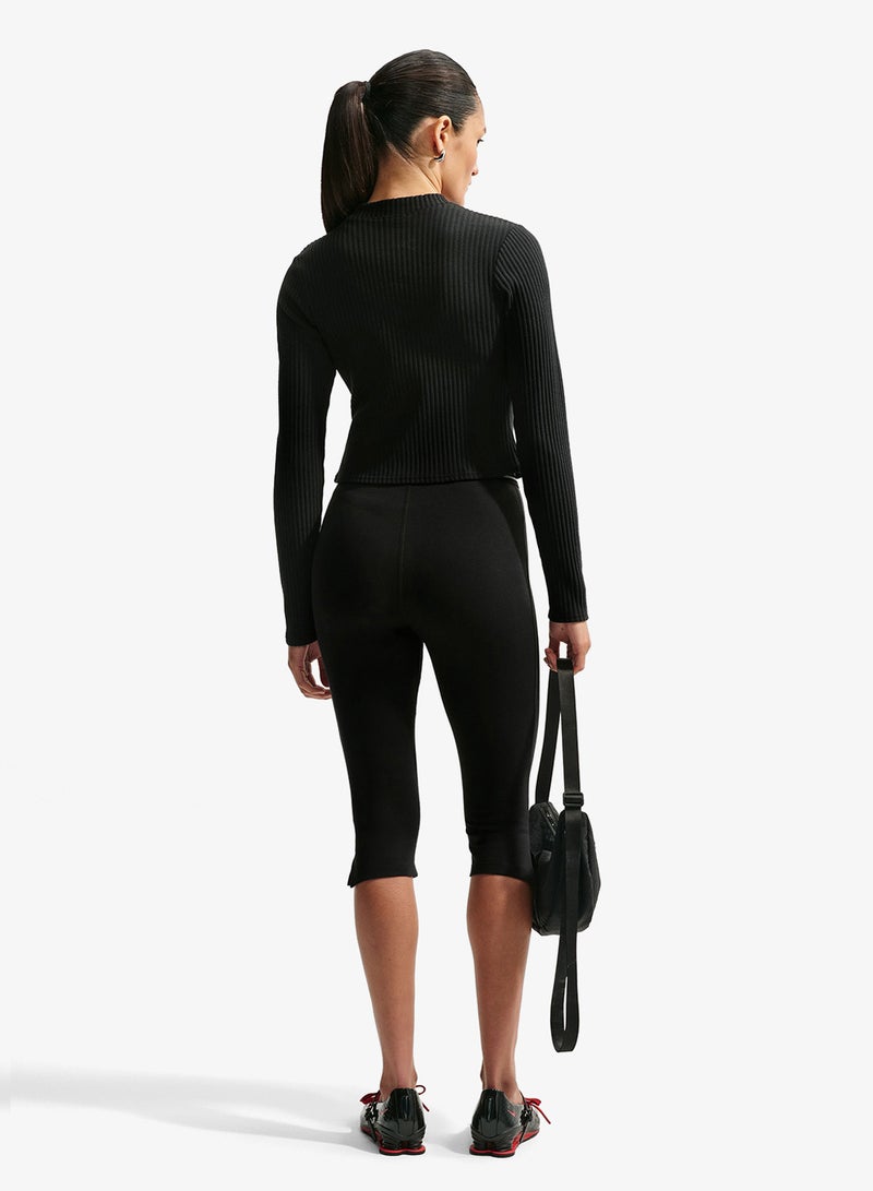 Nike Chill Jersey Capri Tights - Image 2
