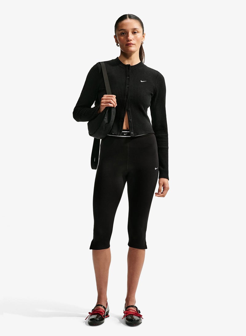 Nike Chill Jersey Capri Tights - Image 1