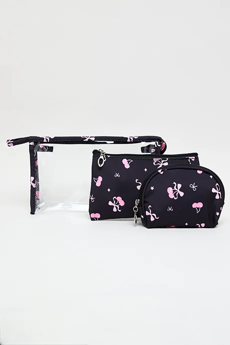 أر أند بي 3 Pack Cosmetic Pouch Set