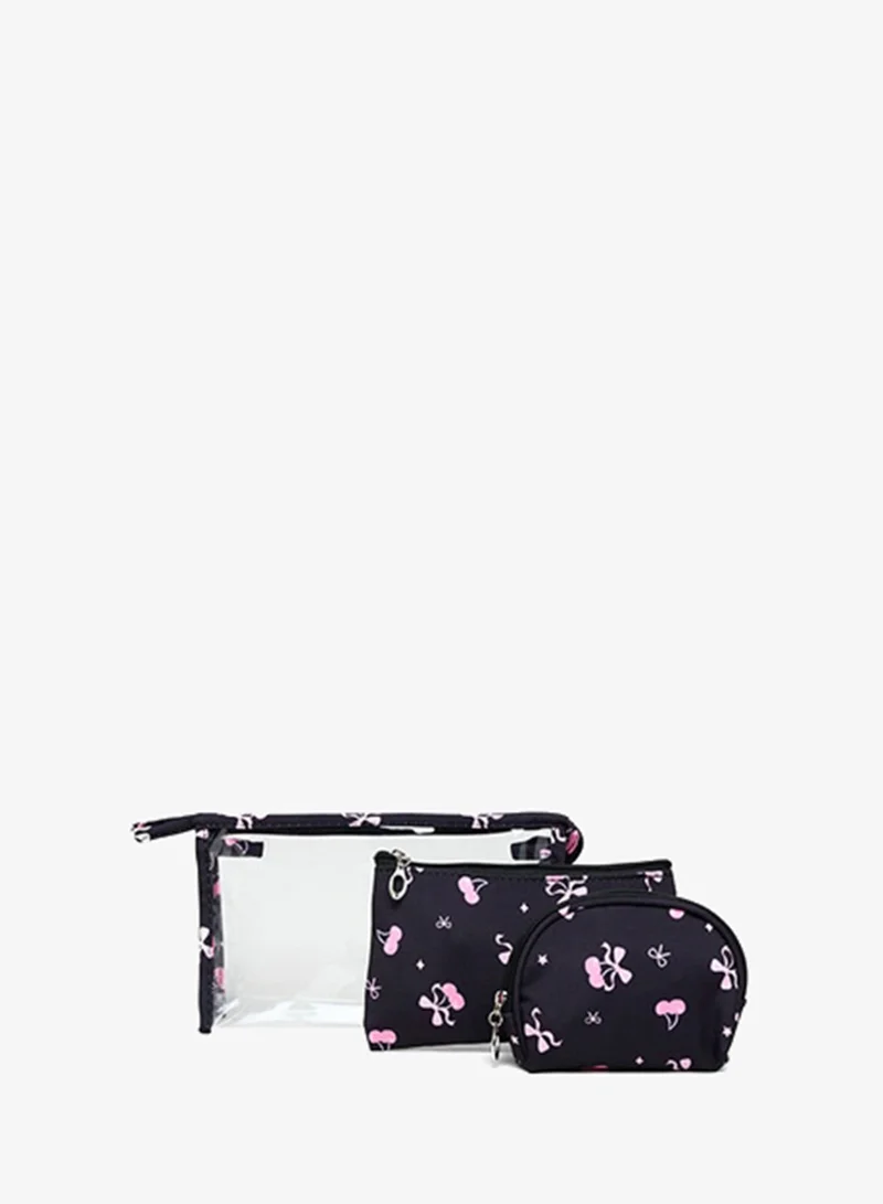 R&b 3 Pack Cosmetic Pouch Set