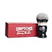 Simpson Shaving Brushes Alexander Simpsons Trafalgar 3 Black Shaving Brush - T3 Synthetic High Density Fibre Handle - Simpson Shaving Brushes - Wet Shave Deluxe Thick & Luxurious Lather Dense Extra Soft Bristles - Image 2