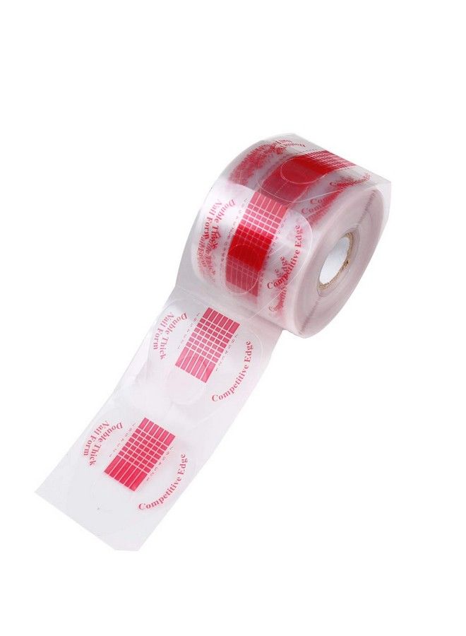 Beautyleader Beauty Leader 500 Pcs/Roll Nail Form Stickers Clear Nail Art Guide Form Acrylic Uv Gel Tips Extension (Cred) - Image 4