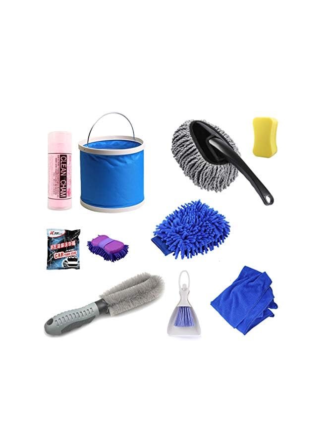 IAF 10pcs Car Cleaning Tools Wash Kit - Image 3