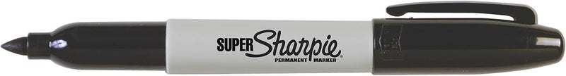 Sharpie Super Permanent Markers Fine Point Black 12 Count - Image 4