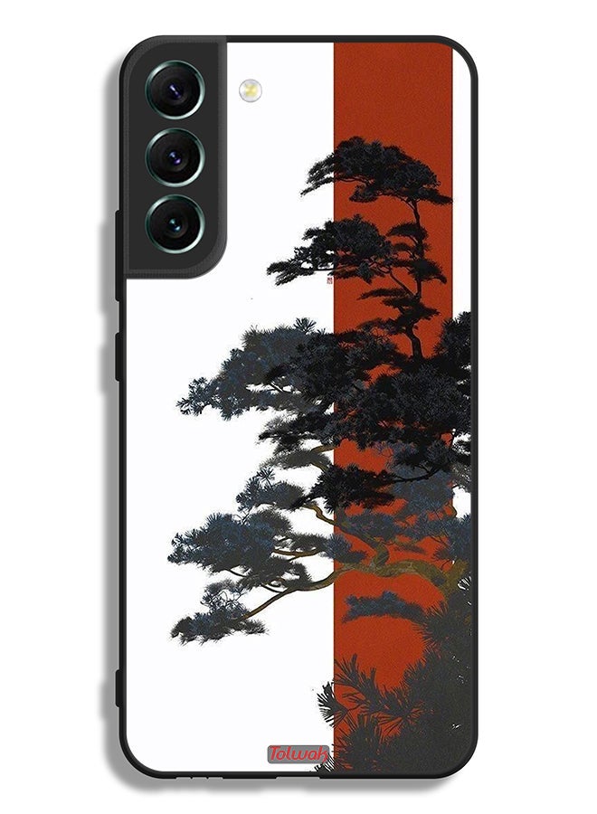 Tolwak Samsung Galaxy S22 5G Protective Case Cover Tree Artwork - Image 3
