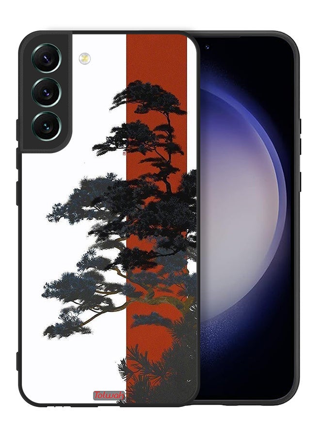 Tolwak Samsung Galaxy S22 5G Protective Case Cover Tree Artwork - Image 2