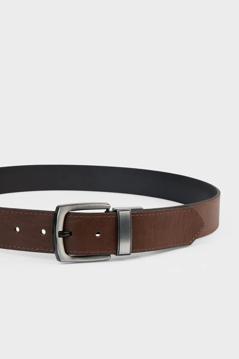 Defacto  Man Double Sided Clasp Faux Leather for Men | Best Price UAE