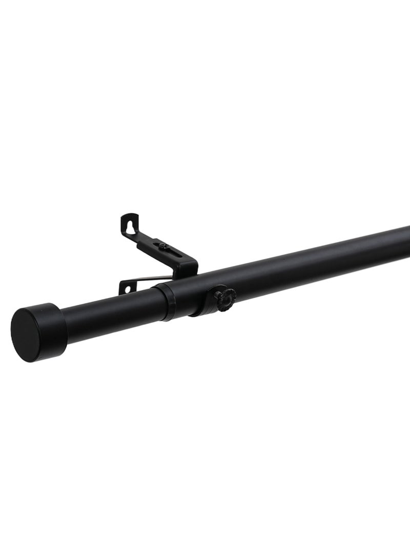 Heavy Duty Curtain Rods for Windows , 1 inch Diameter Long Curtain Rod with Brackets,Adjustable Curtain Rod for Living room,Bedroom - Image 1