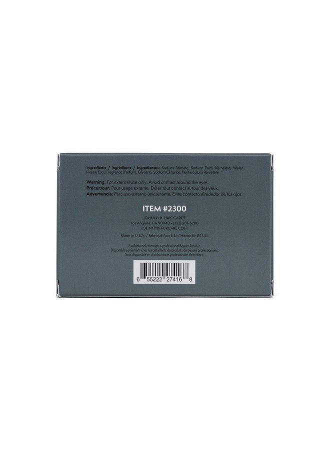 JOHNNY B. Professional Ultra Bar Soap For Men 4 Oz. - Image 4