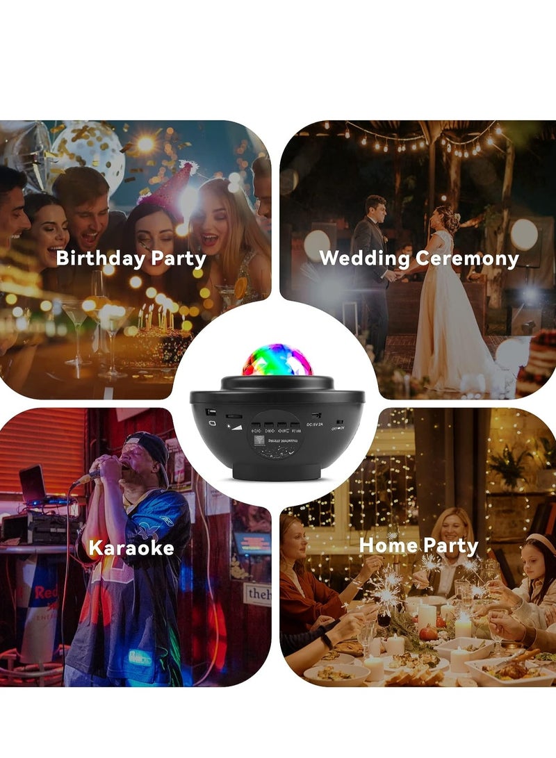 2-In-1 Star Light Projector Led Night Light with Remote Control - Image 5