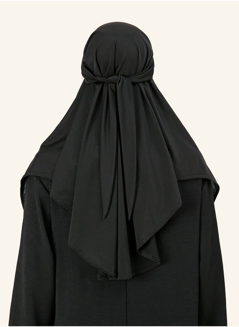 Women Muslim Heardscarf Shawl Pullover Extra Long Prayer Hijab Muslimah one Piece Chadors Arabia Body Cover Turban Islamic Middle East Full Cover Clothing  - Image 4
