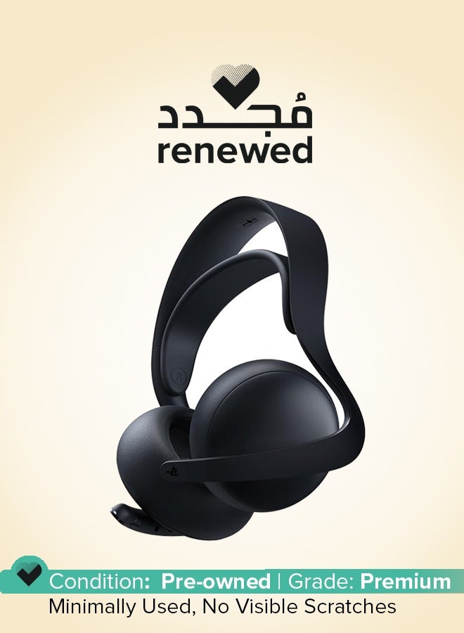 سوني مجدد - سماعة رأس Pulse Elite WRLS - أسود منتصف الليل - Image 1