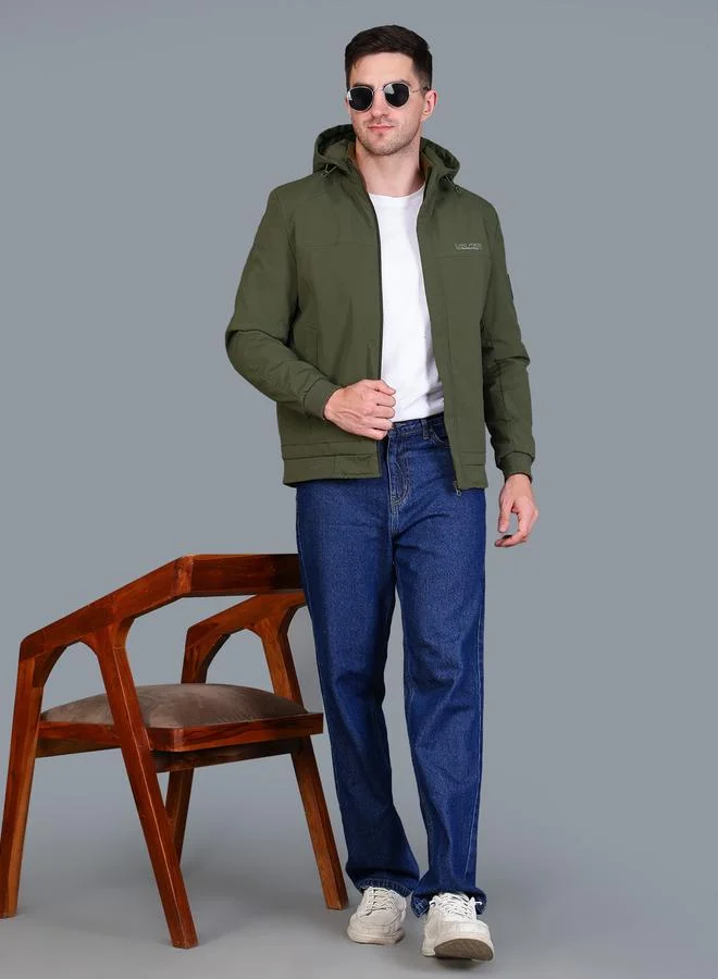 فورت كولينز جاكيت خفيف بياقة هودي