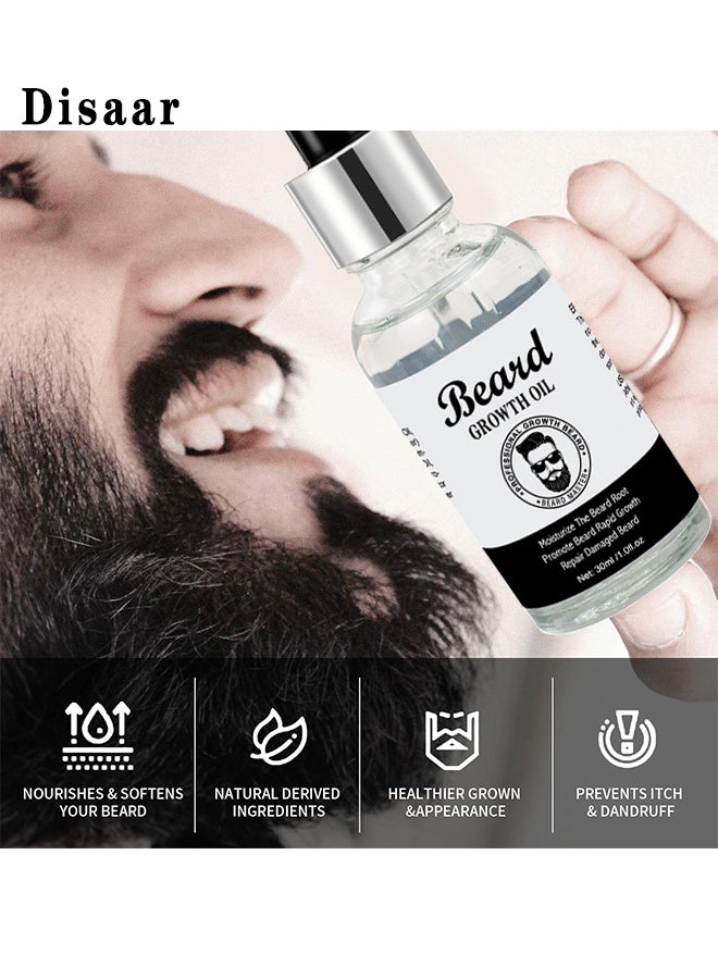 Disaar Beard Oil, Beard Oil For Men Growth, Make The Beard More Full, Thick And Smooth, Moisture To Reduce Frizz, All Pure Natural Organic Plant Extraction, Strengthens And Moisturizes Beard, 30ML - Image 5