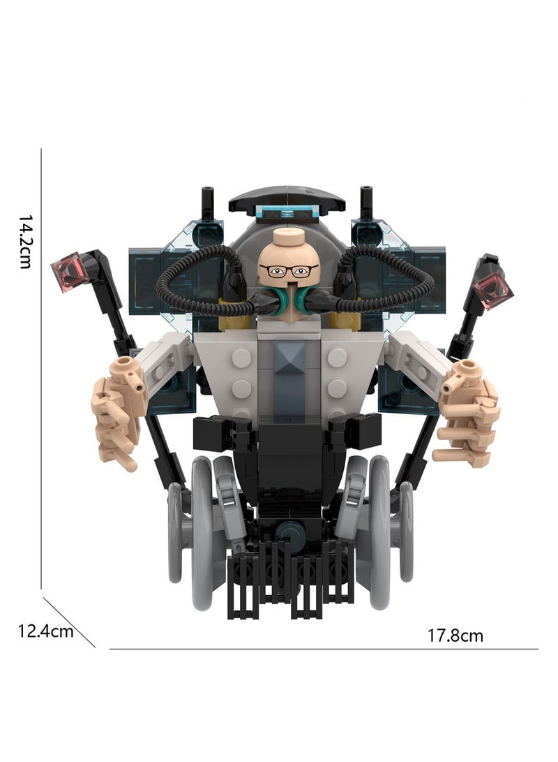 Children's Self-assembly Small Particle Toy Building Blocks Dr. Erdeng Model - Image 2