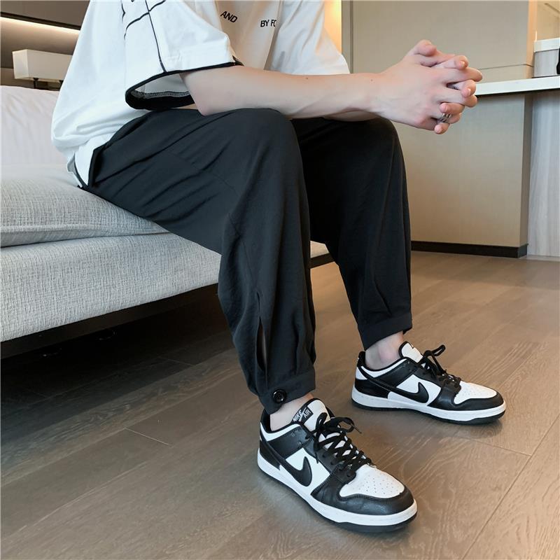 Boys Pants Loose Dipper Sense Handsome High-End Sense Sports Tie Pants High Street Trendy Brand Casual Pants Men'S Summer Thin - Image 3