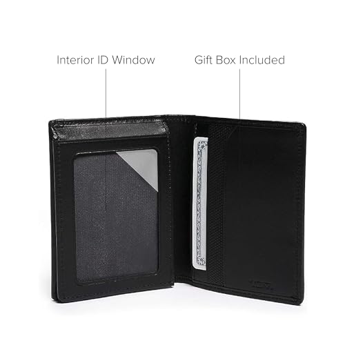TUMI - Alpha L-Fold Wallet - Slim Bifold Wallet - Durable Ballistic Nylon Wallet - With Premium Gift Box - 4.4" X 3.4" X 0.7" - Black - Image 5