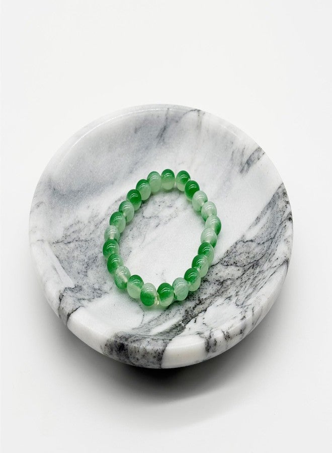 BESSKON Small Jewelry Dish, Marble Jewerly Tray Ring Dish 5.1", Nightstand Decor Trinket Bowl, Bathroom Ring Holder, Vanity Jewlery Plate for Earring, Keys, Jewelry Bowl Gift for Women, Mom - Image 4