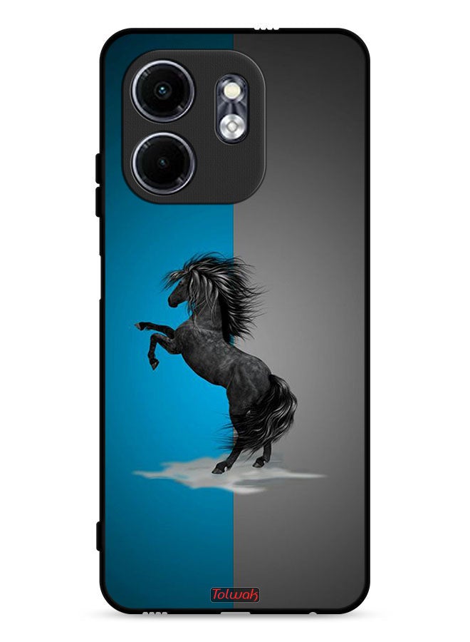 Tolwak Infinix Smart 9 4G Protective Case Cover Horse Art - Image 1