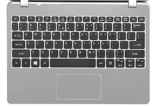 Saco Transparent Silicon Keyboard Protector for Acer Aspire TravelMate B115-M, P236-M, P238-M, B116-M, Switch 11 11.6" & 11 V Laptop - Image 4
