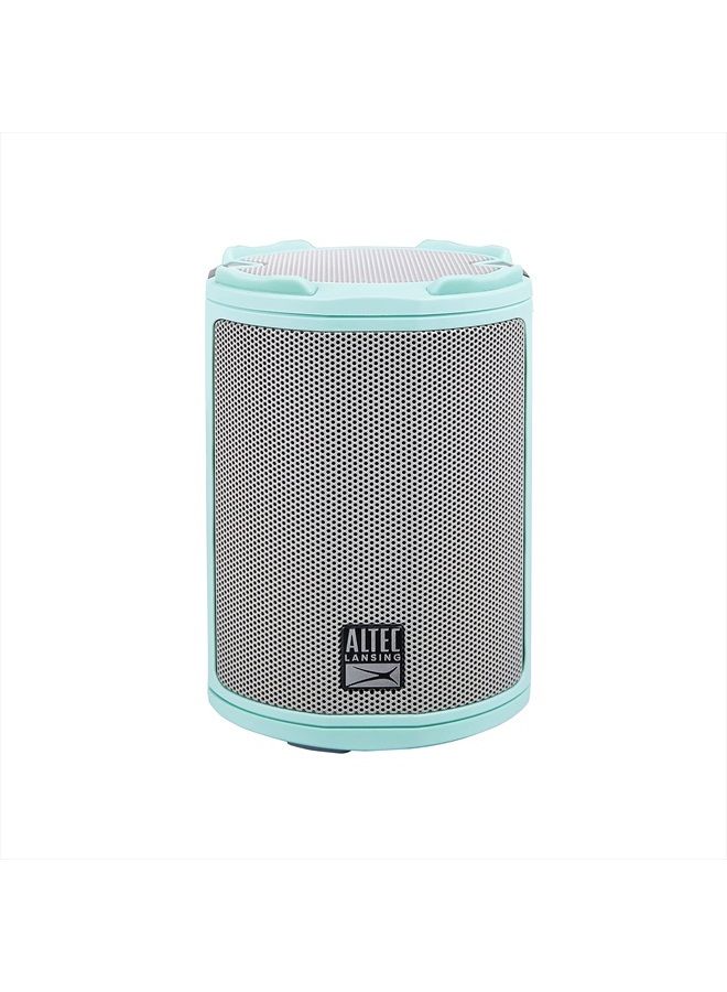 Altec Lansing HydraMotion Wireless Bluetooth Speaker with 360 Degree Sound, Portable IP67 Waterproof for Outdoors, Shockproof, Snowproof, Everything Proof, 12 Hour Playtime (Mint Green) - Image 1
