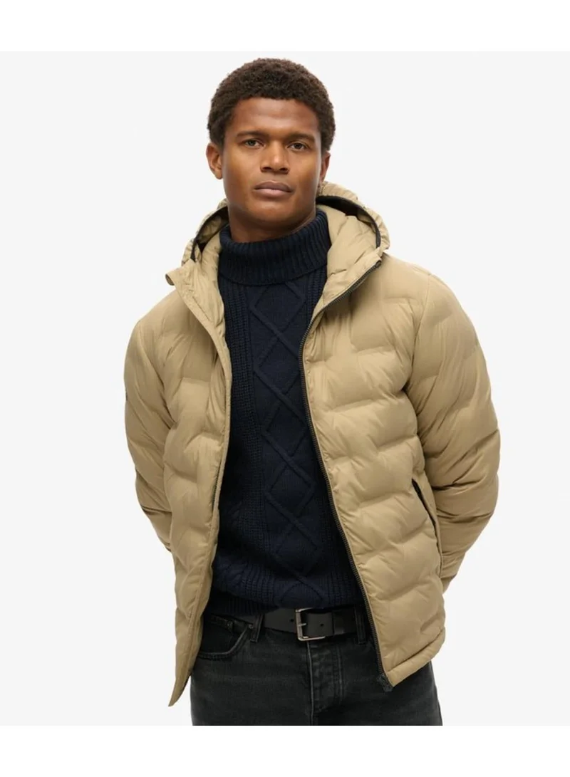 Hooded Quilted Puffer Coat