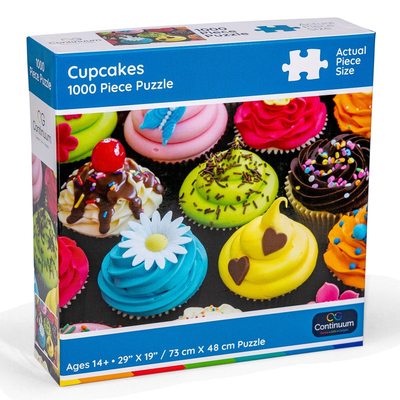 Continuum Games Cupcakes 1000 Piece Jigsaw Puzzle - Image 2
