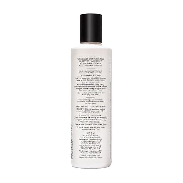 SEEN Conditioner, Fragrance Free - Non-Comedogenic Hair Conditioner - Dermatologist-Developed - Safe for Sensitive, Eczema & Acne Prone Skin - Image 2