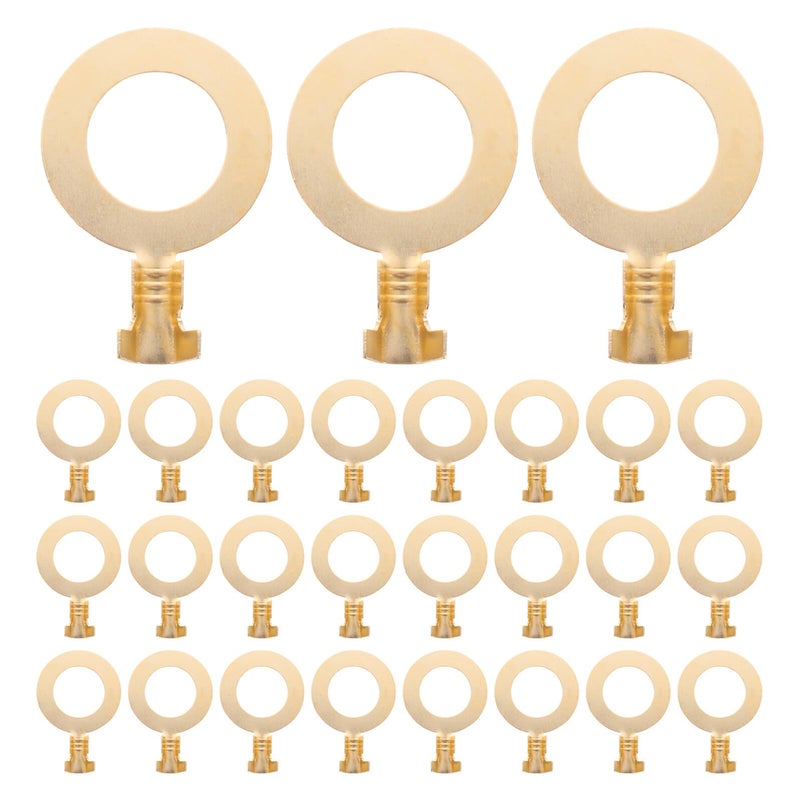 100pcs M10 Copper Battery Cable Lugs Ring Terminals Heavy Duty for Automotive Industrial Wiring - Image 2