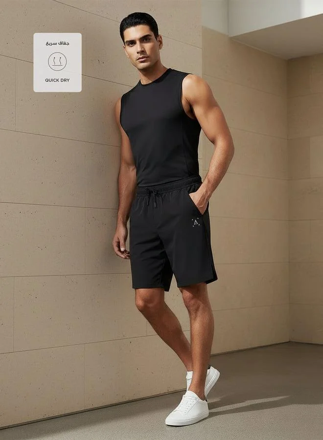 Splash Active Men Performance 2 Way Stretch Shorts